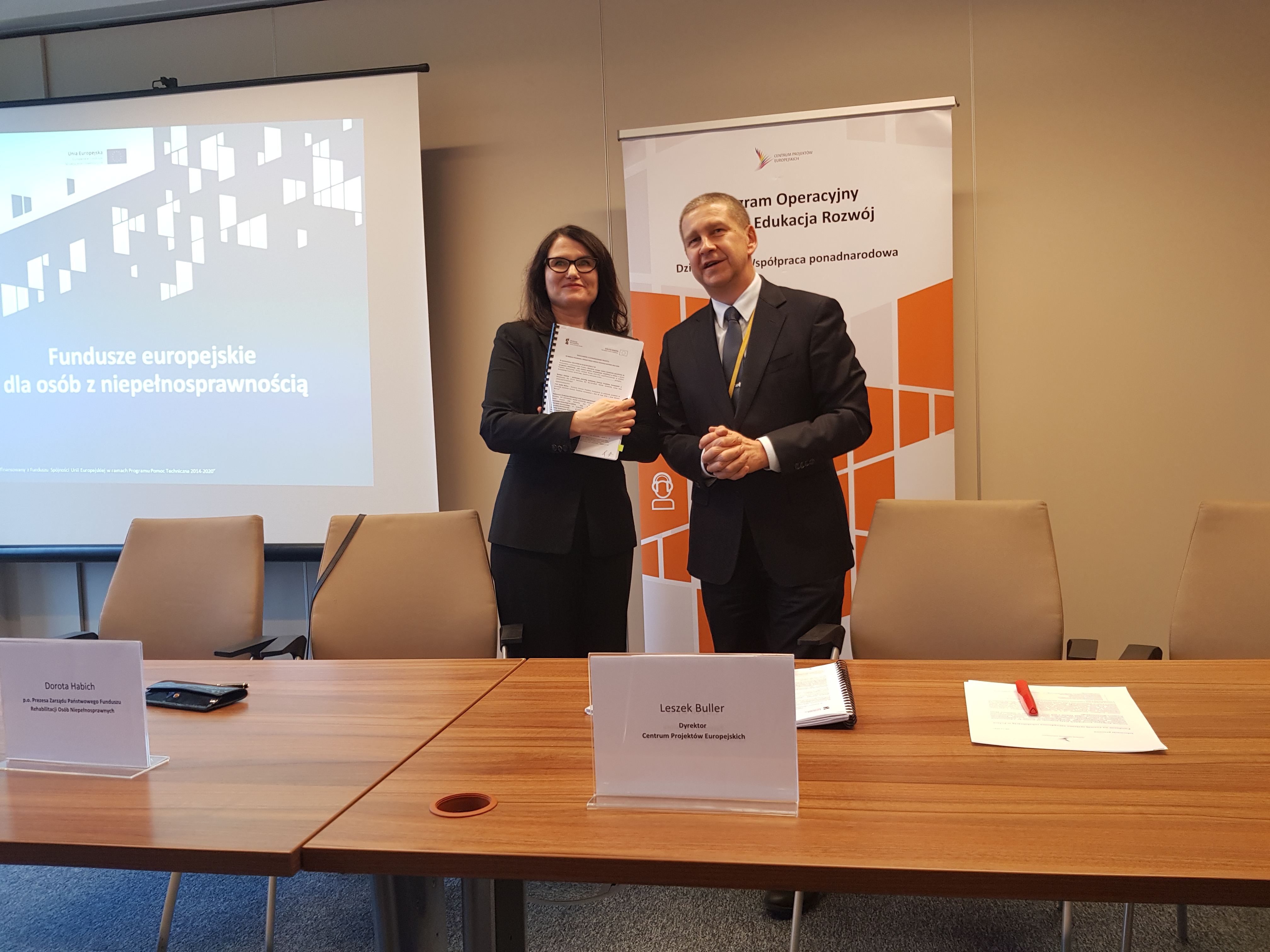 CPE oraz PFRON podpisały porozumienie o dofinansowanie projektu pozakonkursowego