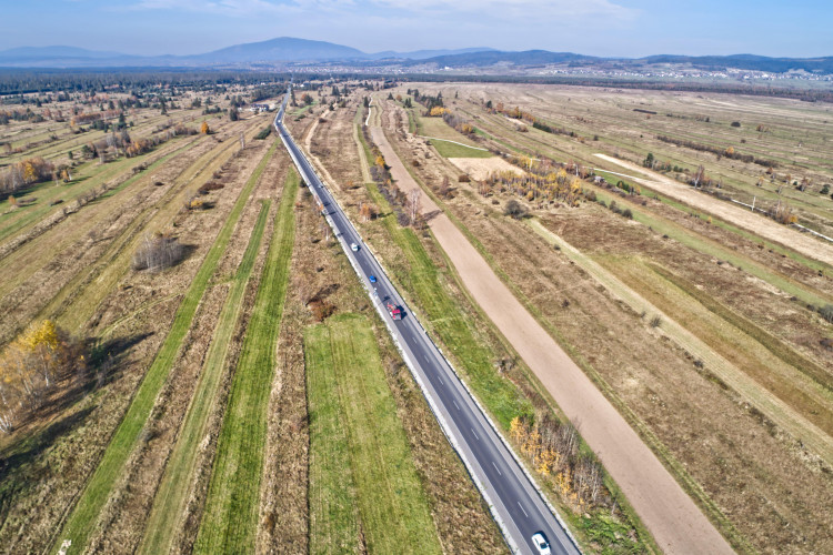 Marek Medoń - Zmodernizowana droga wojewódzka nr 957 w miejscowości Czarny Dunajec