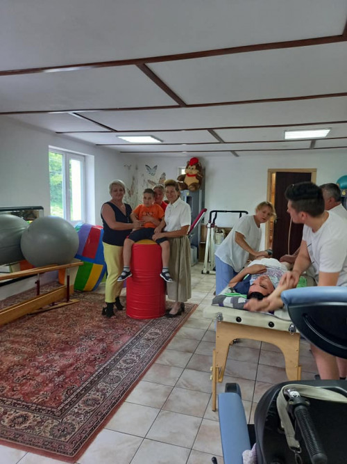 Podczas rehabilitacji, autor Alla Andrushchuk